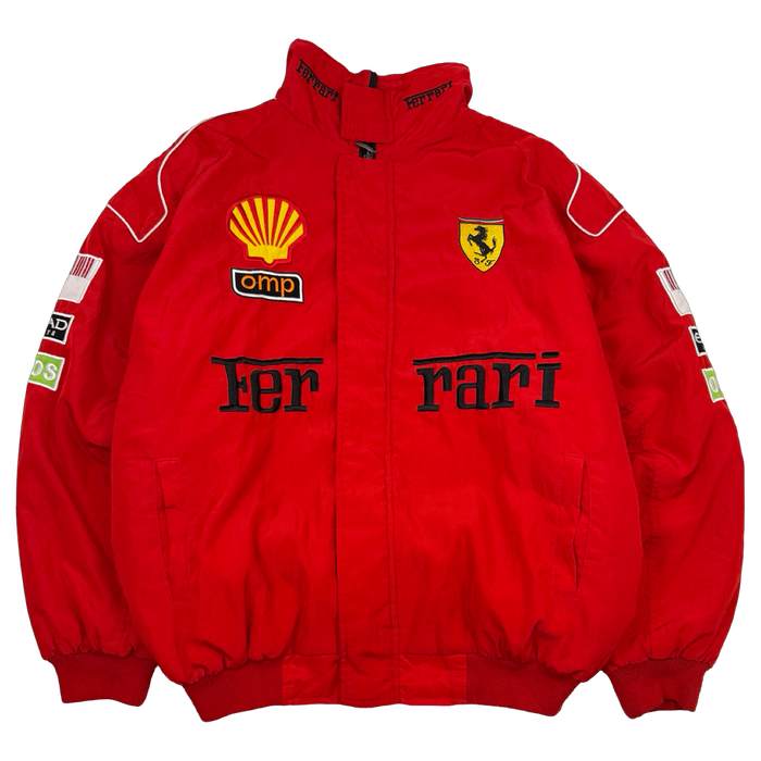Vintage Ferrari Racing Jacket Red | Vitnage Clothing Store Canada