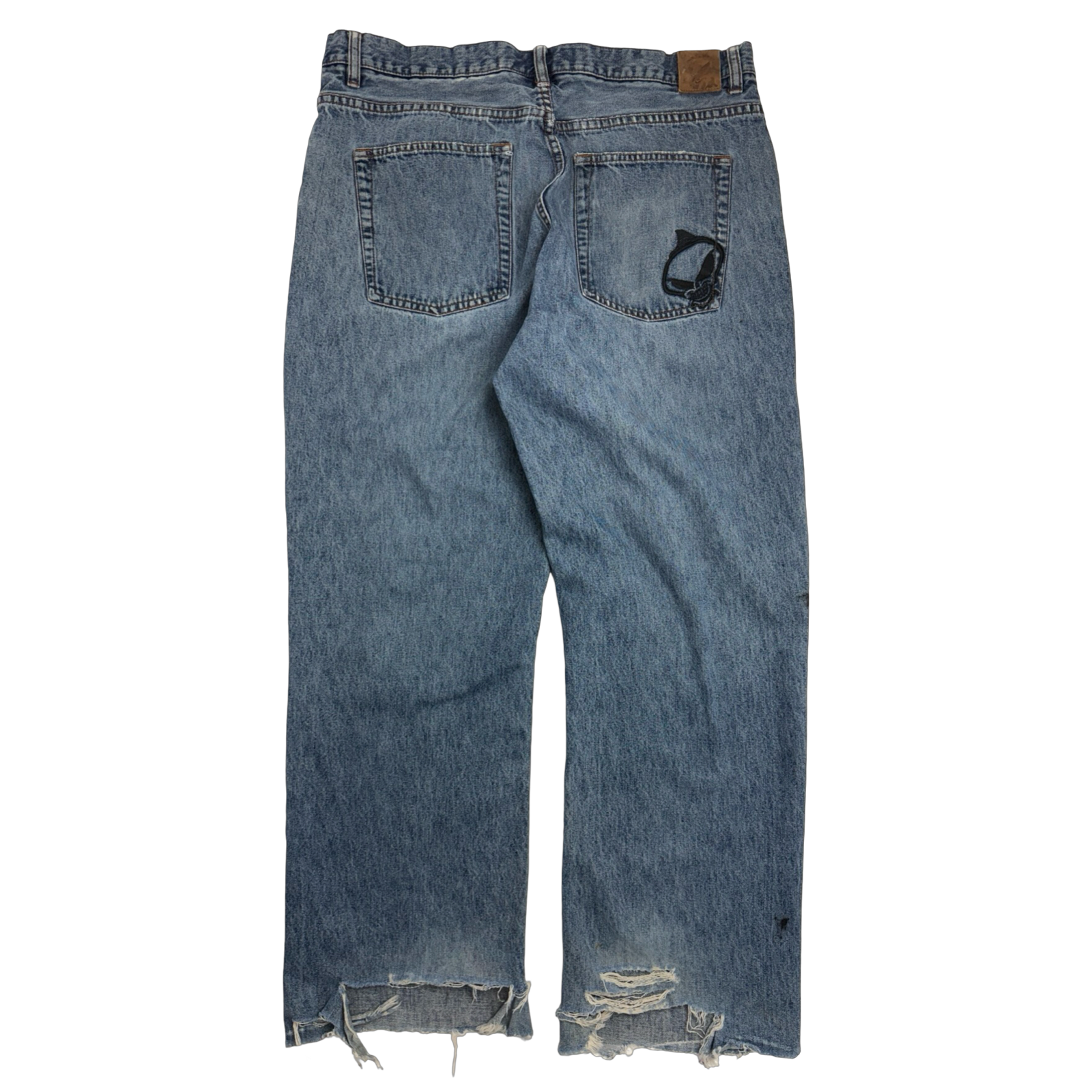 Blind Distressed Paint Splatter Denim Pants