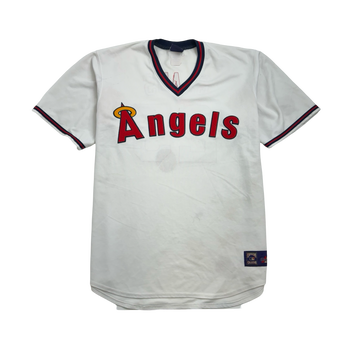 (XXL) Vintage MLB Los Angeles Angels Jersey White