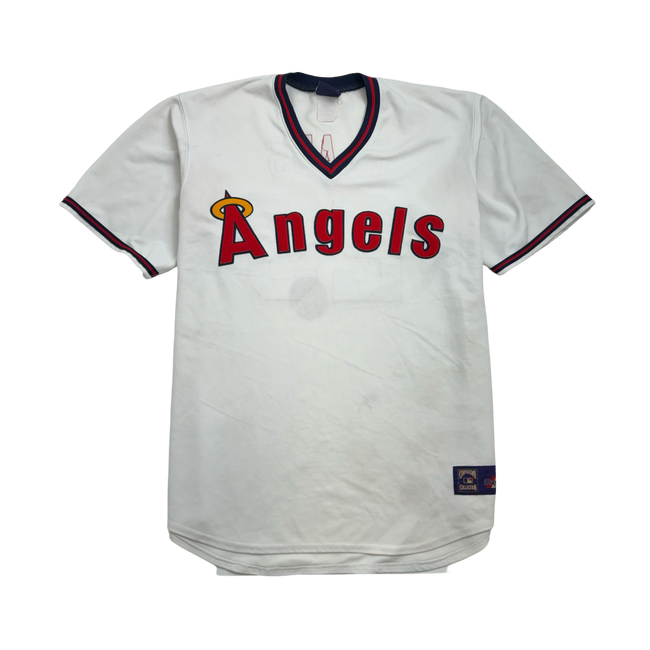 (XXL) Vintage MLB Los Angeles Angels Jersey White