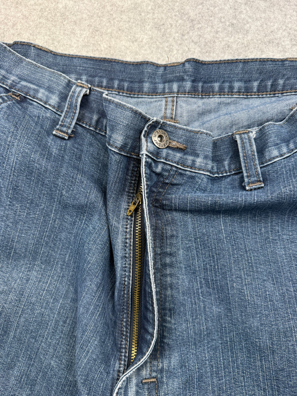 Wrangler Baggy Cargo Denim Shorts