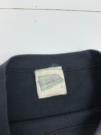 Vintage 1990s Malcolm X Sweatshirt Black