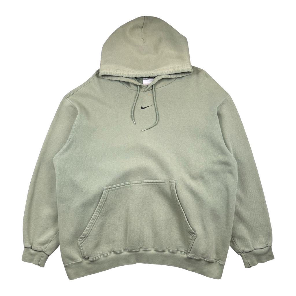 Vintage Nike Mid Swoosh Hoodie Sage Green