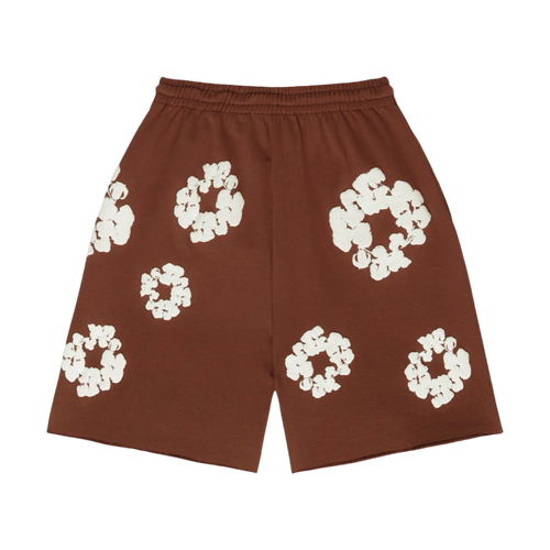 Denim Tears The Cotton Wreath Shorts Brown | Vintage Clothing Store Canada