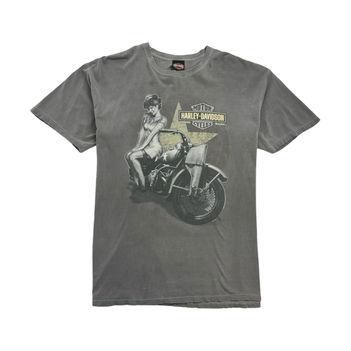 Vintage '11 Blues City Harley Davidson Faded Tee | Vintage Clothing Store Canada