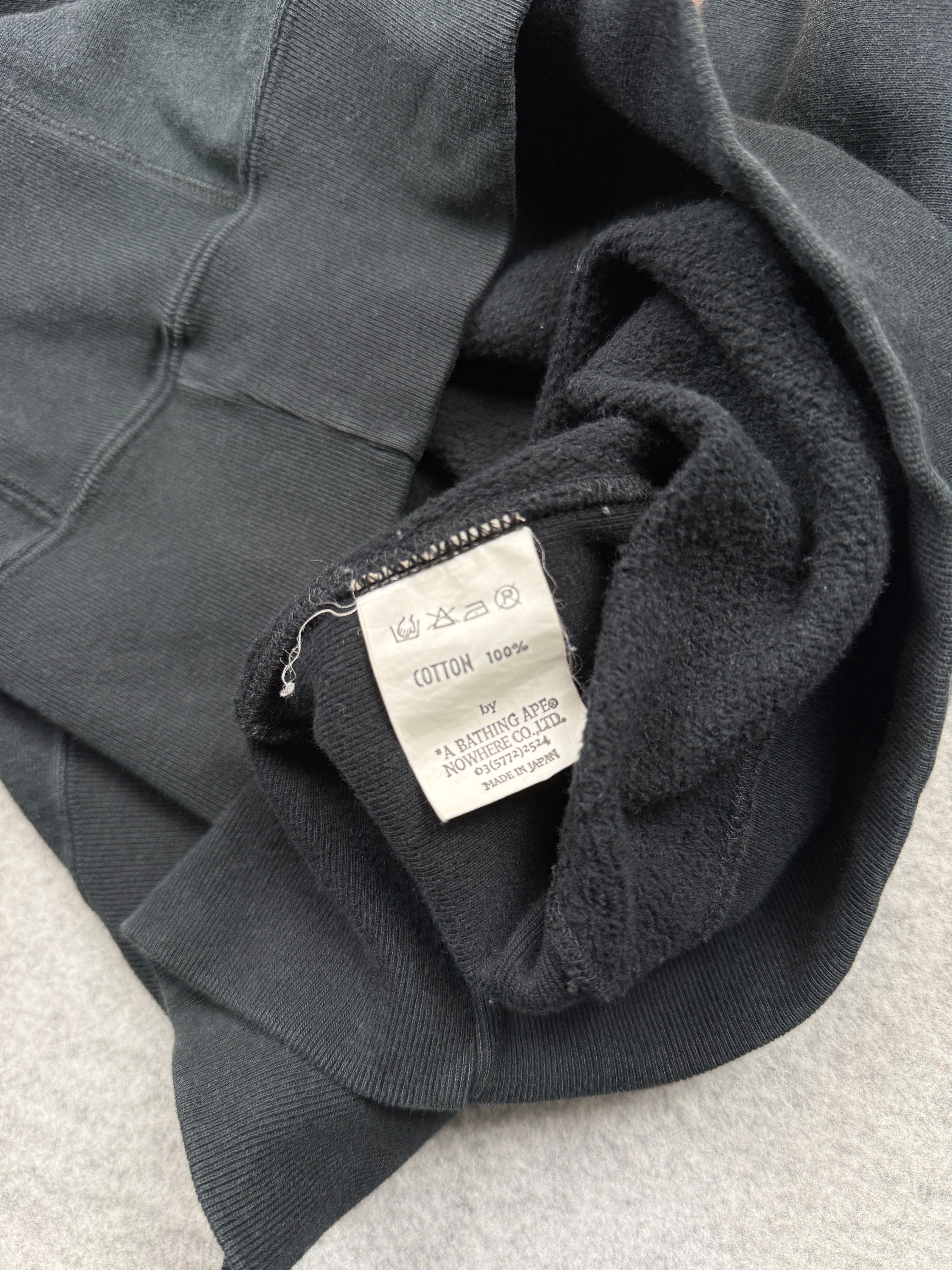 Vintage BAPE Baby Milo Monkey Sweatshirt Black
