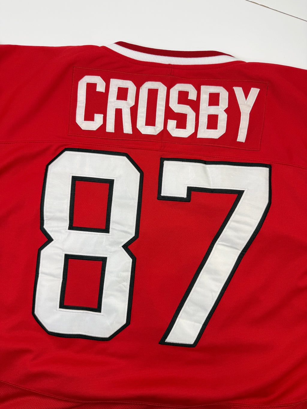 Vintage Nike Team Canada Hockey Sidney Crosby Jersey Red