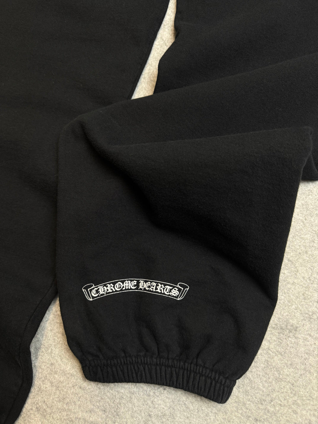 Chrome Hearts Cemetery Cross Sweatpants Black