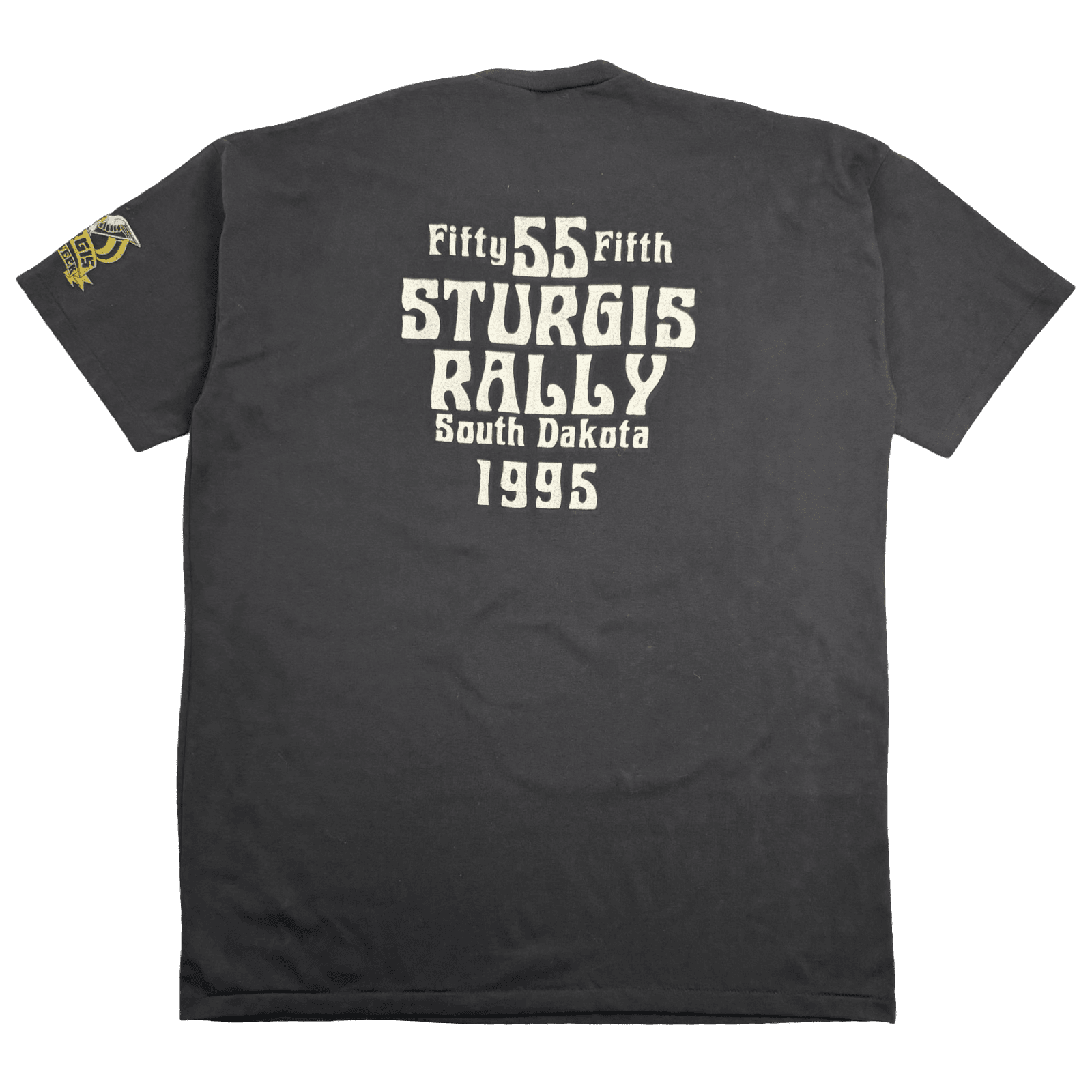 Vintage 1995 Harley Davidson Sturgis Black Hills Tee Black
