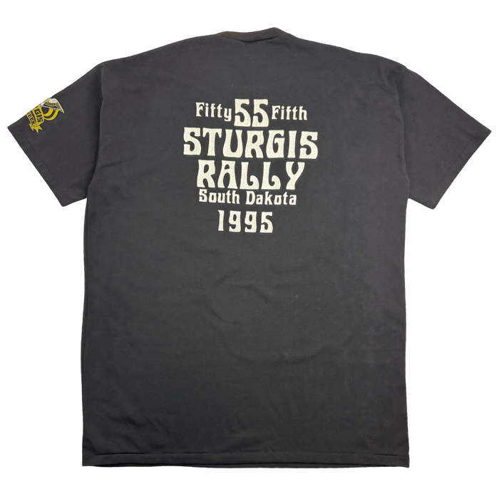 Vintage 1995 Harley Davidson Sturgis Black Hills Tee Black | Vitnage Clothing Store Canada
