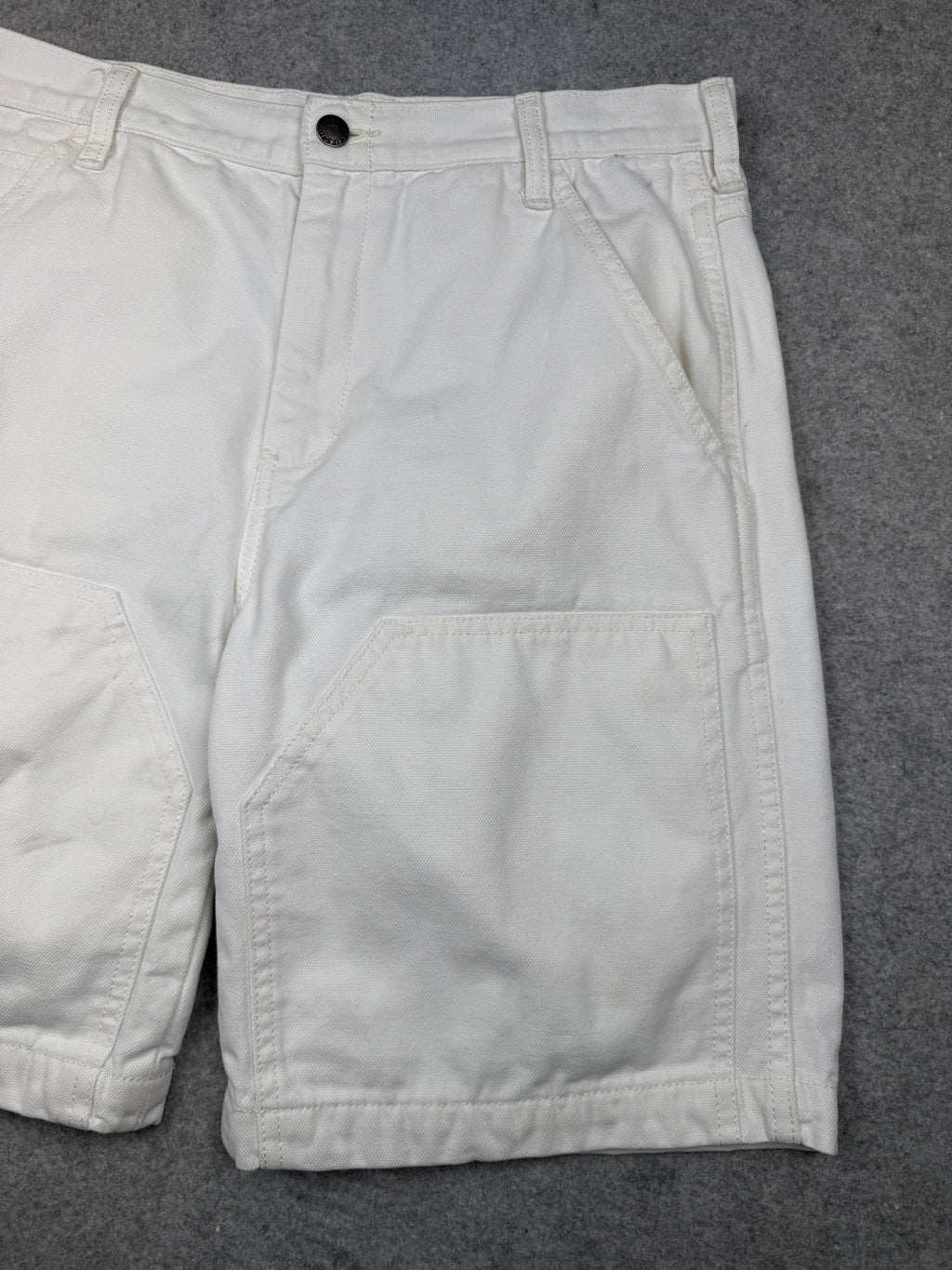 Dickies Carpenter Double Knee Shorts White
