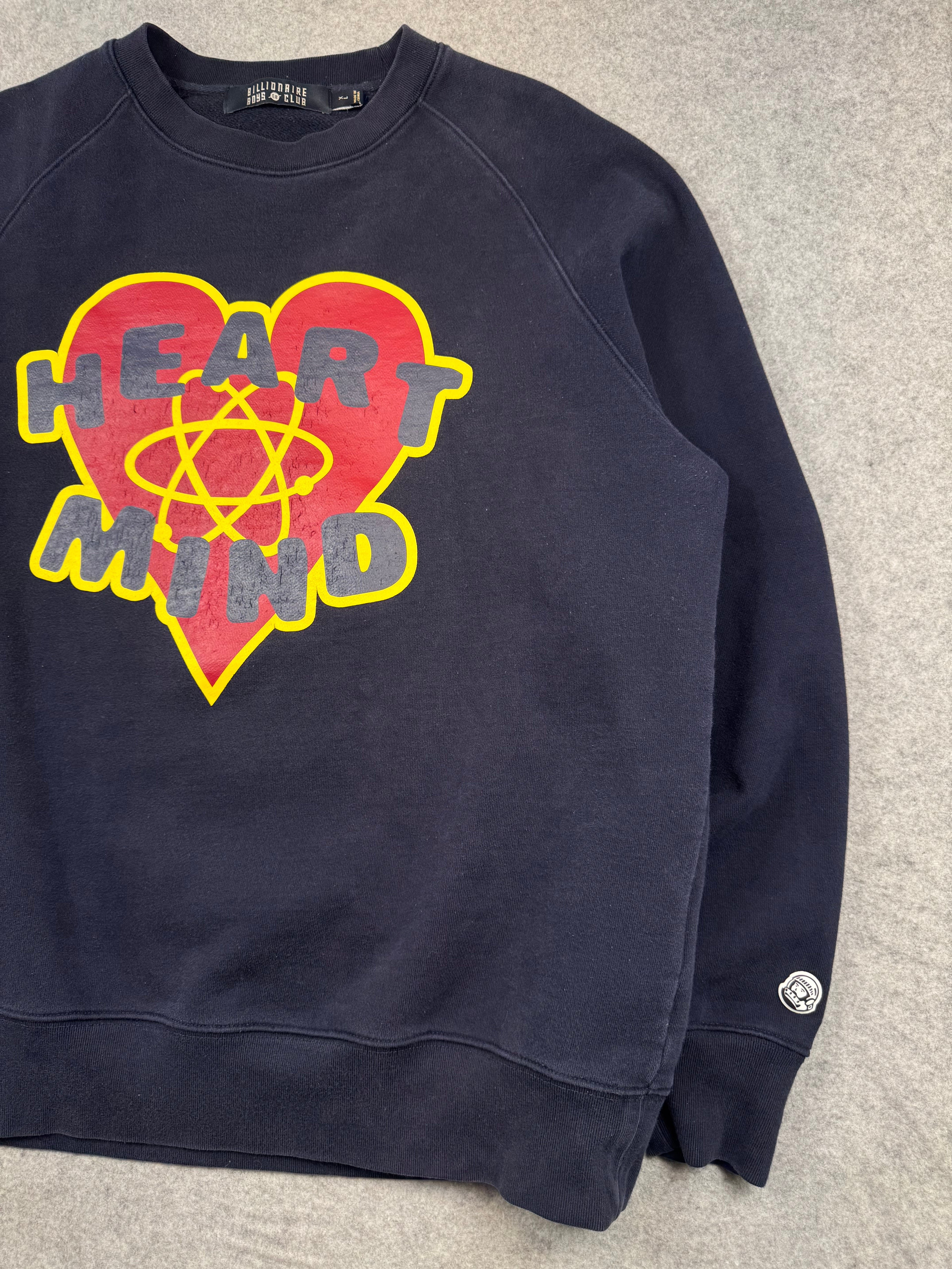 Billionaire Boys Club Heart And Mind Crewneck Navy (USED)