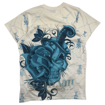 Christian Audigier 1958 Jewel Tee White