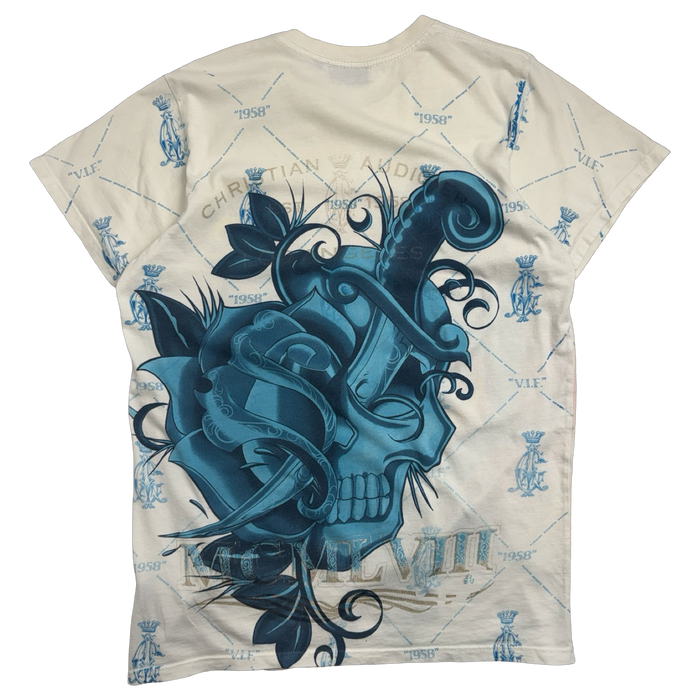 Christian Audigier 1958 Jewel Tee White | Vitnage Clothing Store Canada