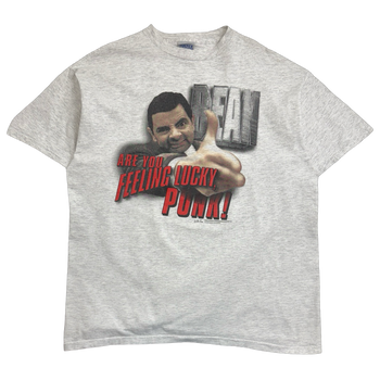 Vintage 1990s Mr. Bean Punk Promo Tee Light Grey