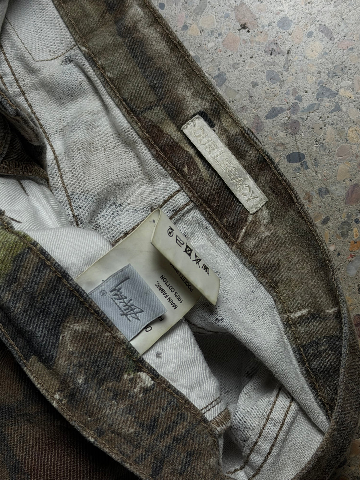 Our Legacy x Stussy Camo Pants (USED)
