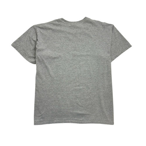 (XL) Vintage 2000s Nike Side Swoosh Tee Grey | Vintage Clothing Store Canada