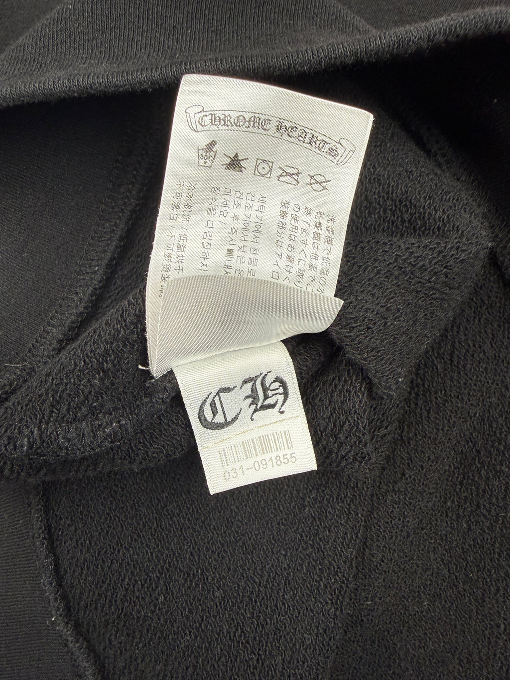 Chrome Hearts Matty Boy Stay Fast Hoodie Black