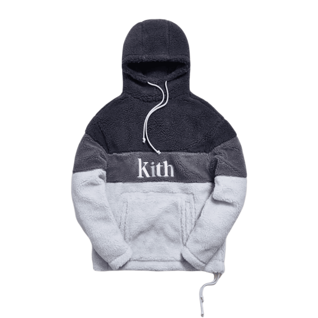 Kith Sherpa Double Pocket Fleece Hoodie