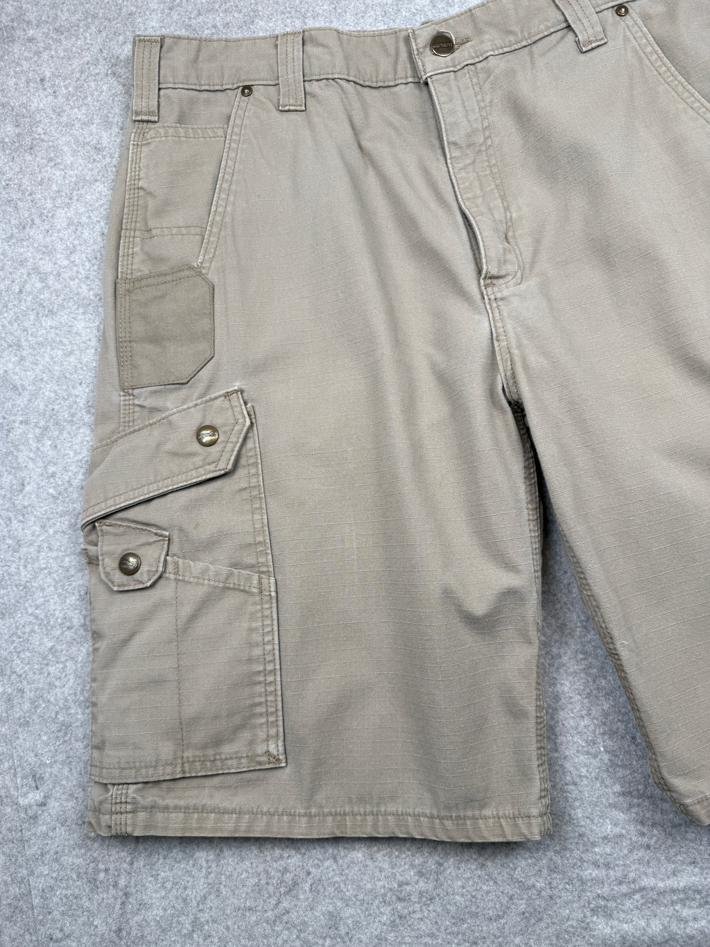 Vintage Carhartt Carpenter Cargo Shorts Desert Sage