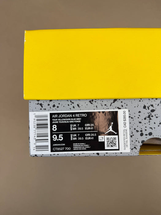 Air Jordan 4 Retro Lightning 2021 (USED) | Vitnage Clothing Store Canada