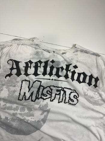 Affliction Misfits Tee White