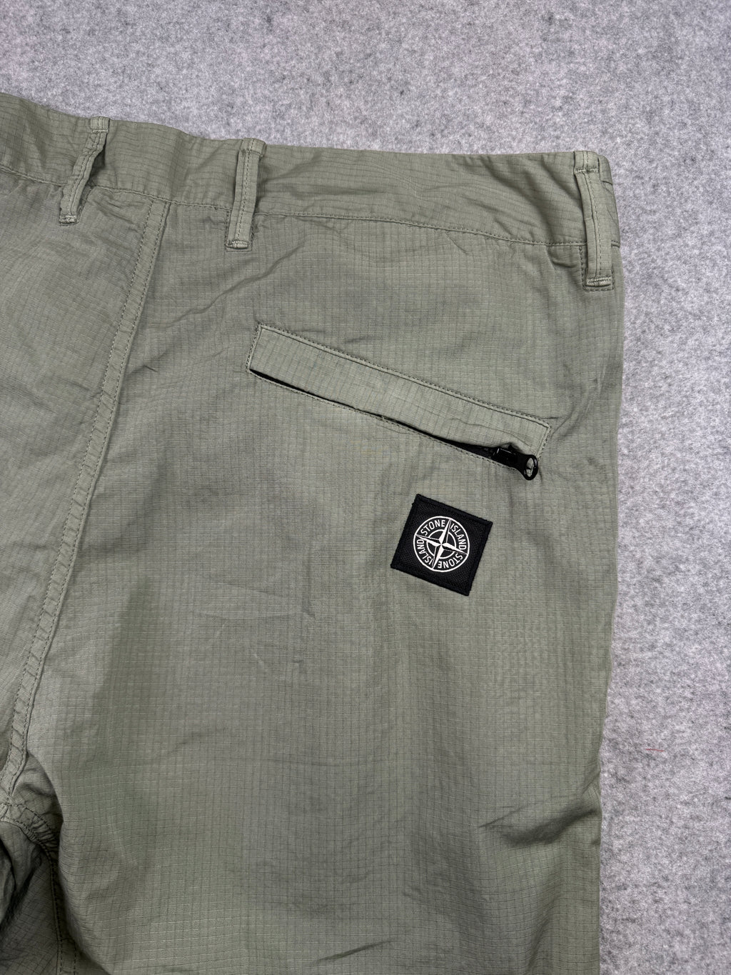 Stone Island Tapered Cargo Pants Green (USED)