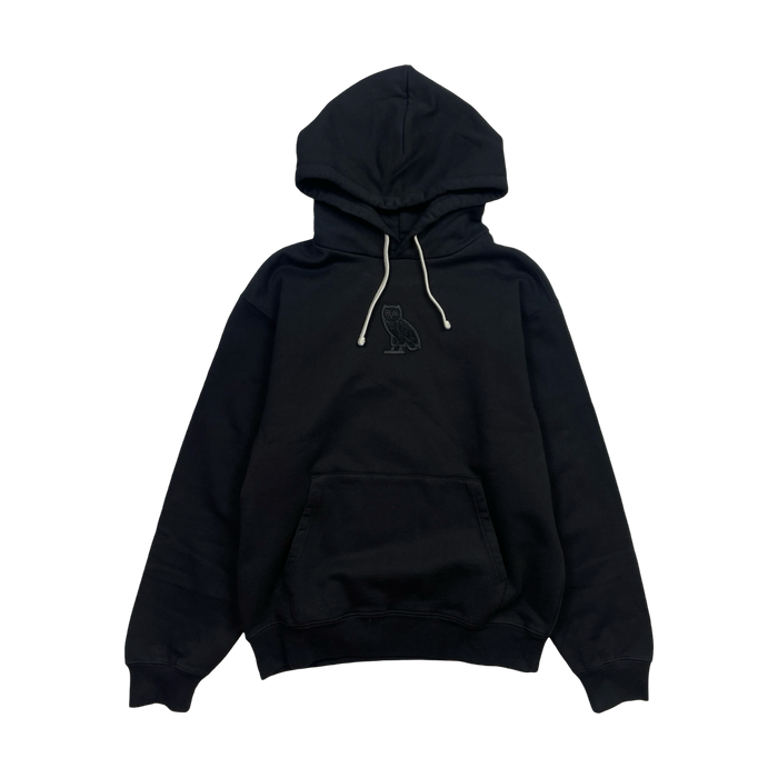 OVO OG Owl Hoodie Tonal Black | Vitnage Clothing Store Canada