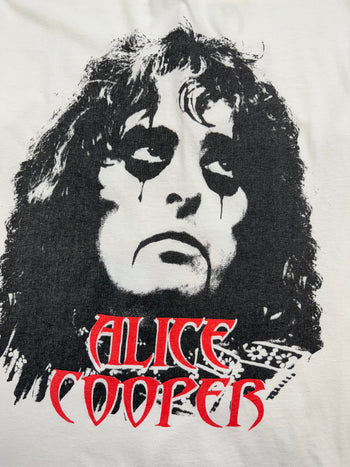 (L) Vintage '04 Alice Cooper Tour Tee White