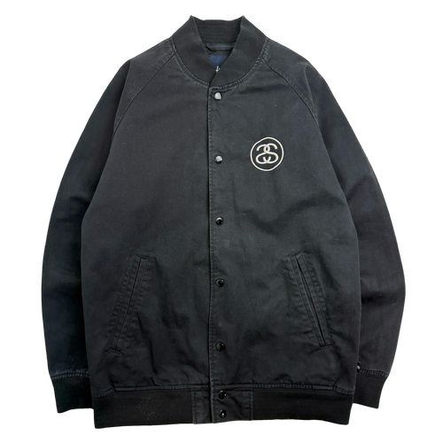 Stussy SS Link Jacket Black (USED) | Vintage Clothing Store Canada