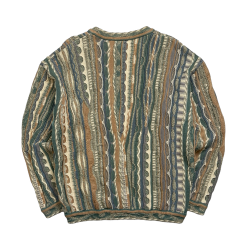 Vintage Clyde Hatch Limited 3D Textured Knit Sweater | Vintage Clothing Store Canada