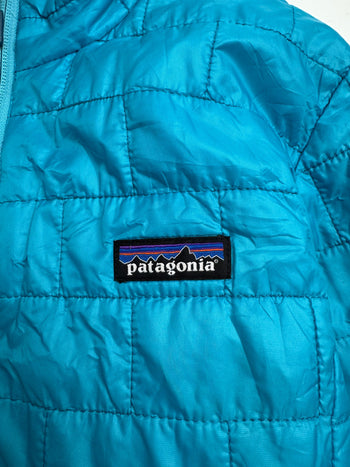 Vintage Womens Patagonia Micro Puff Jacket Bue