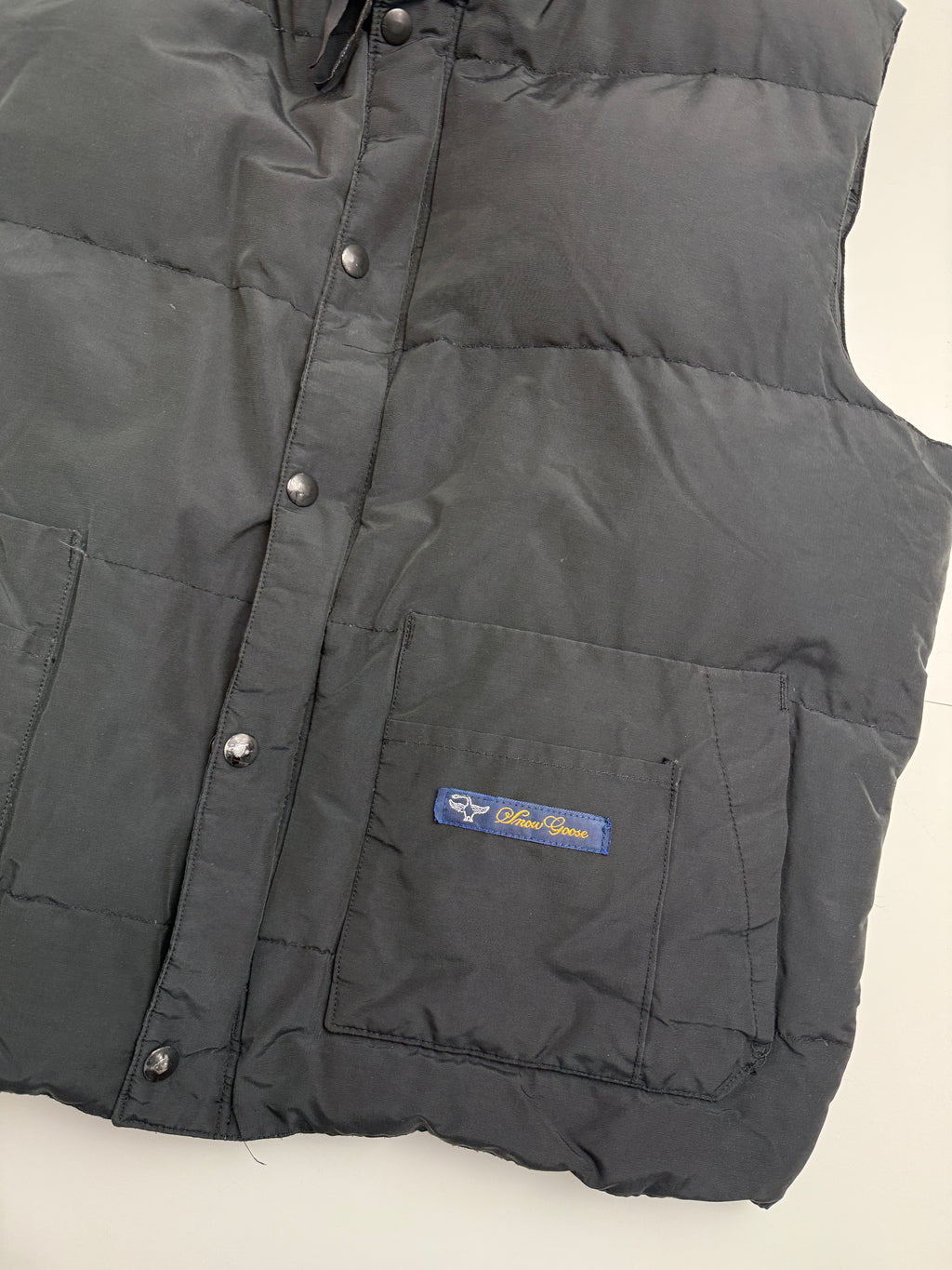 Vintage Canada Goose Snow Goose Vest Black