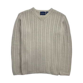 Vintage Somewhere Knit Sweater Beige