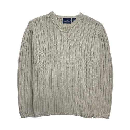 Vintage Somewhere Knit Sweater Beige | Vintage Clothing Store Canada