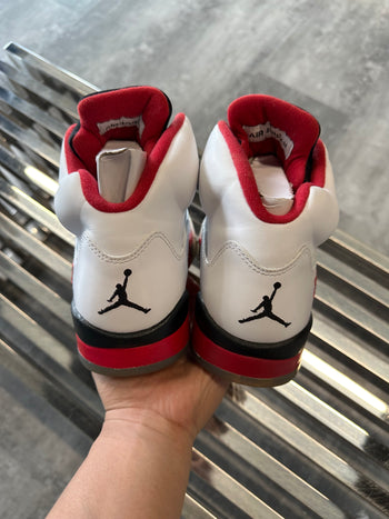 Air Jordan 5 Retro Fire Red Black Tongue 2013 (USED)