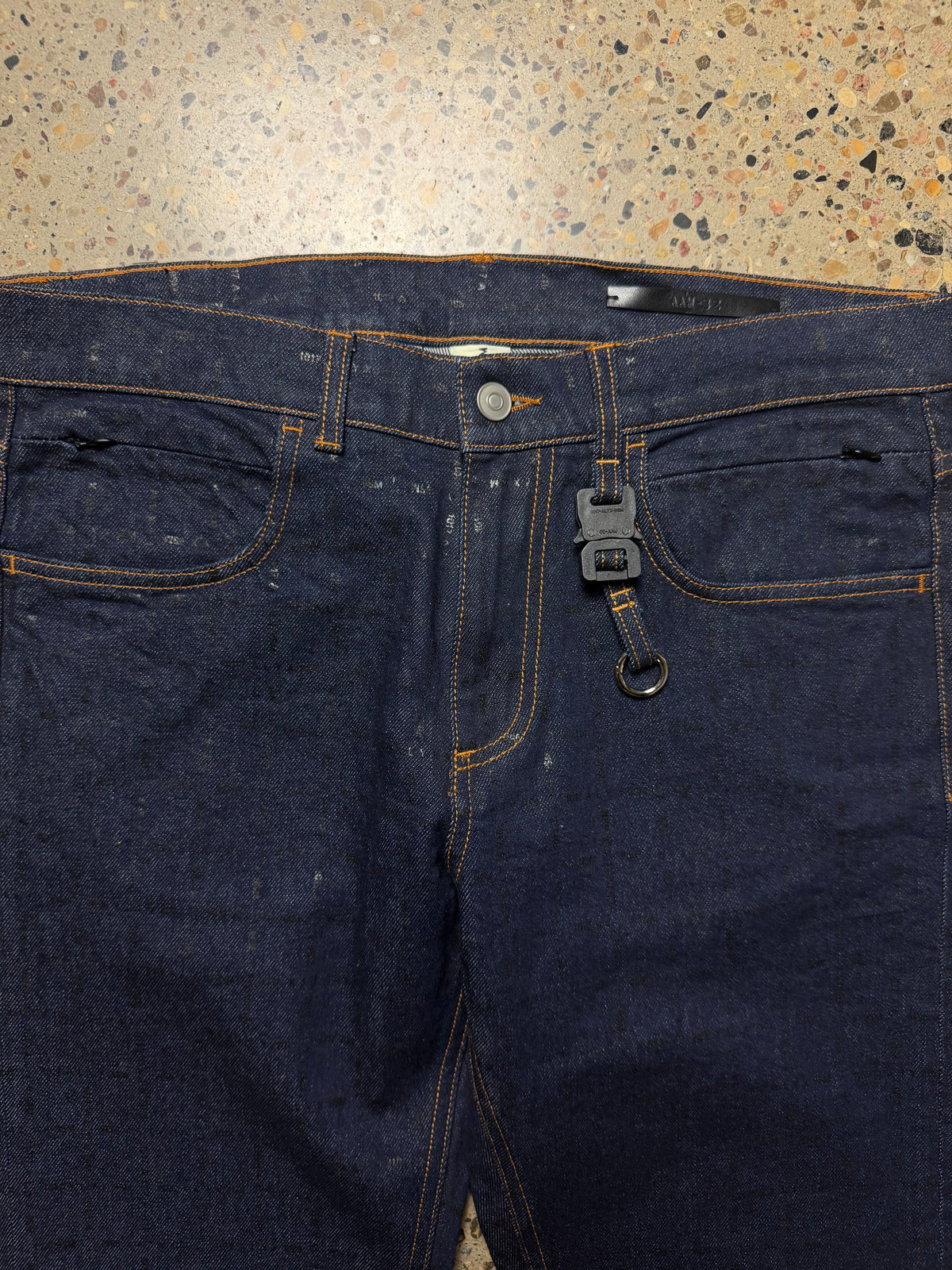 1017 ALYX 9SM All Over Print Monogram Jeans (USED)