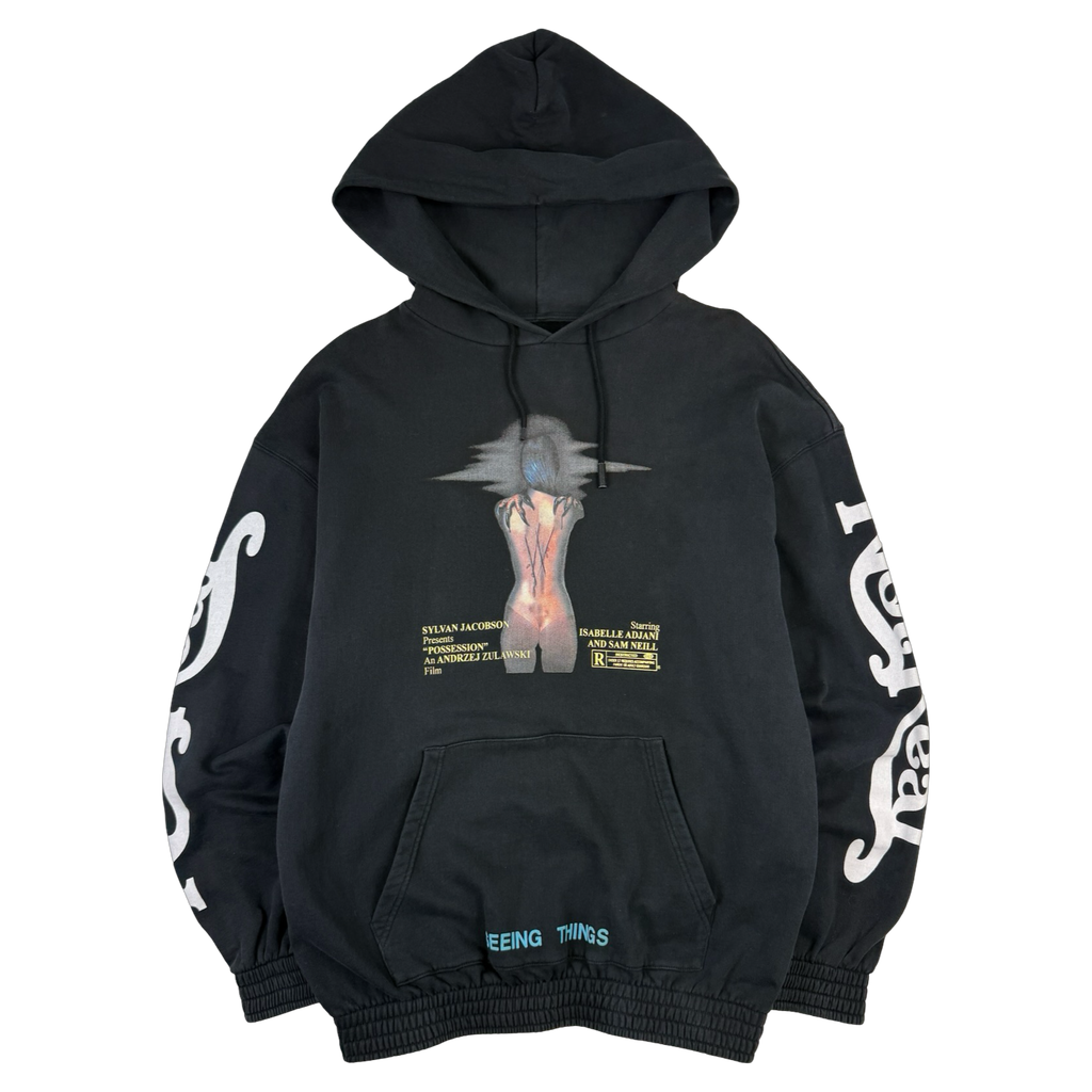 Off-White Sylvan Jacobson Possession Film Hoodie Black (USED)