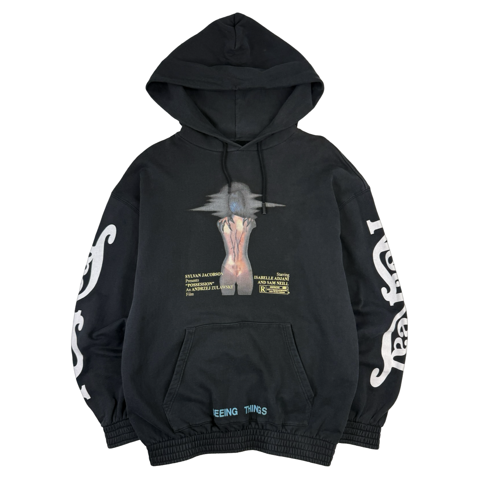 Off-White Sylvan Jacobson Possession Film Hoodie Black (USED)