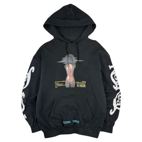 Off-White Sylvan Jacobson Possession Film Hoodie Black (USED) | Vintage Clothing Store Canada