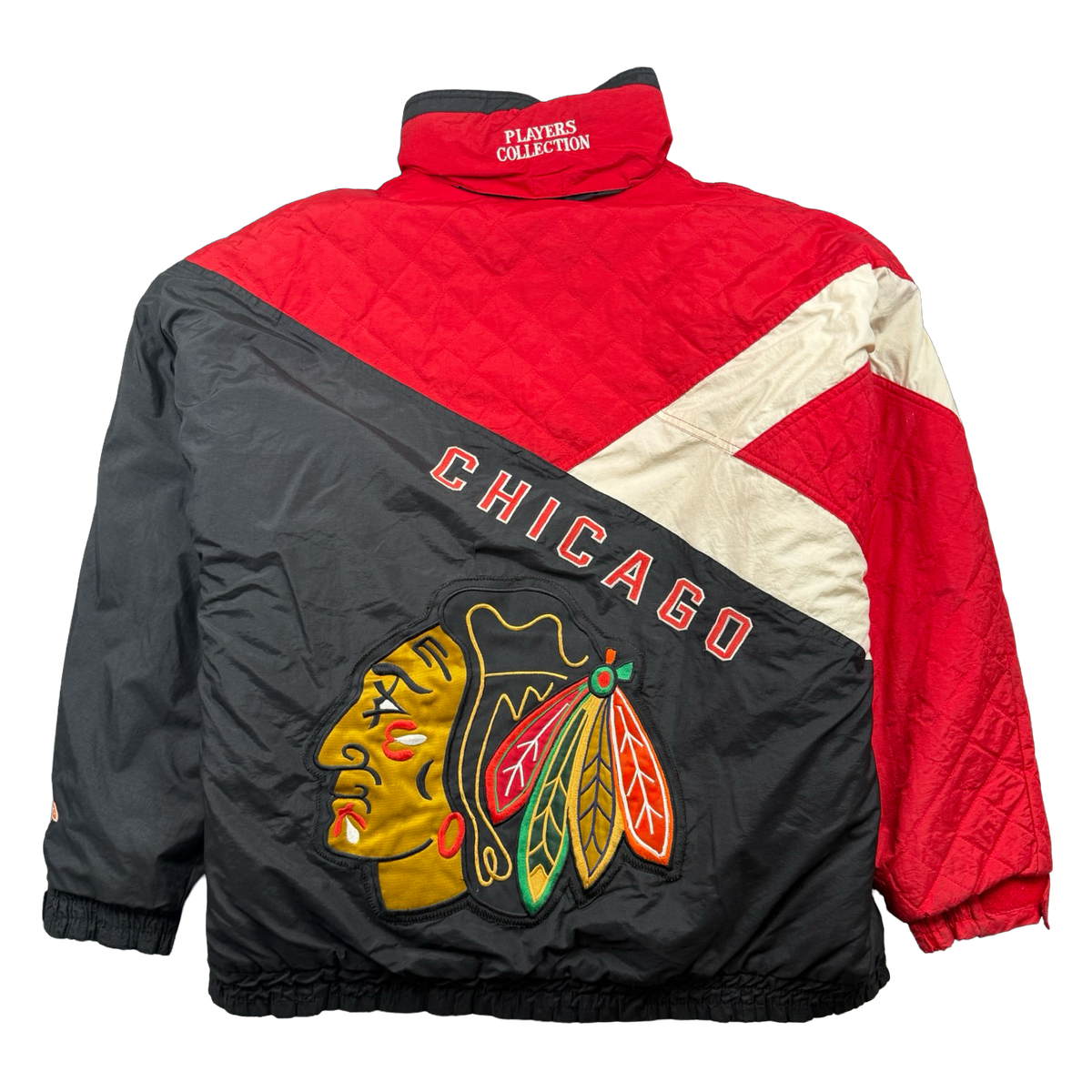 Vintage Chicago Blackhawks Jackets Black/Red
