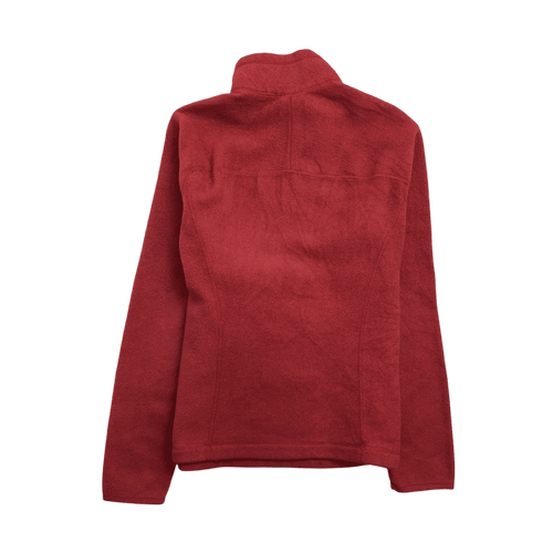 Vintage Womens Patagonia Synchilla Quarter ZIp Light Red | Vintage Clothing Store Canada