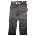 Vintage Y2K Brooklyn Xpress Belt Buckle Denim Jeans Black