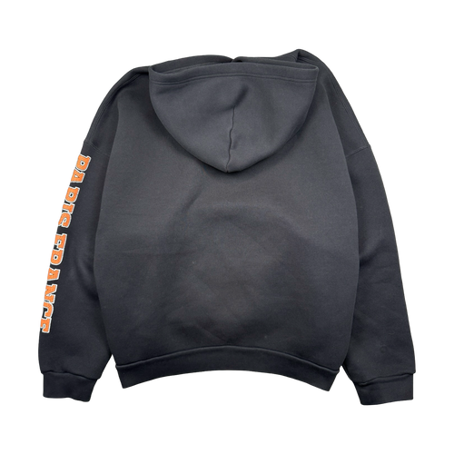 Balenciaga Maison Wide Fit Hoodie Black/Orange | Vintage Clothing Store Canada