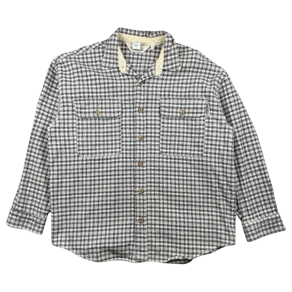 Vintage No Fear Twill Check Jacket White