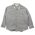 Vintage No Fear Twill Check Jacket White