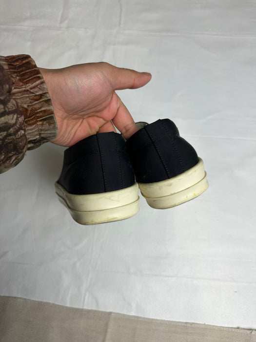 Rick Owen’s DRKSHDW Boat Slip On Black Milk (USED, NO BOX) | Vitnage Clothing Store Canada