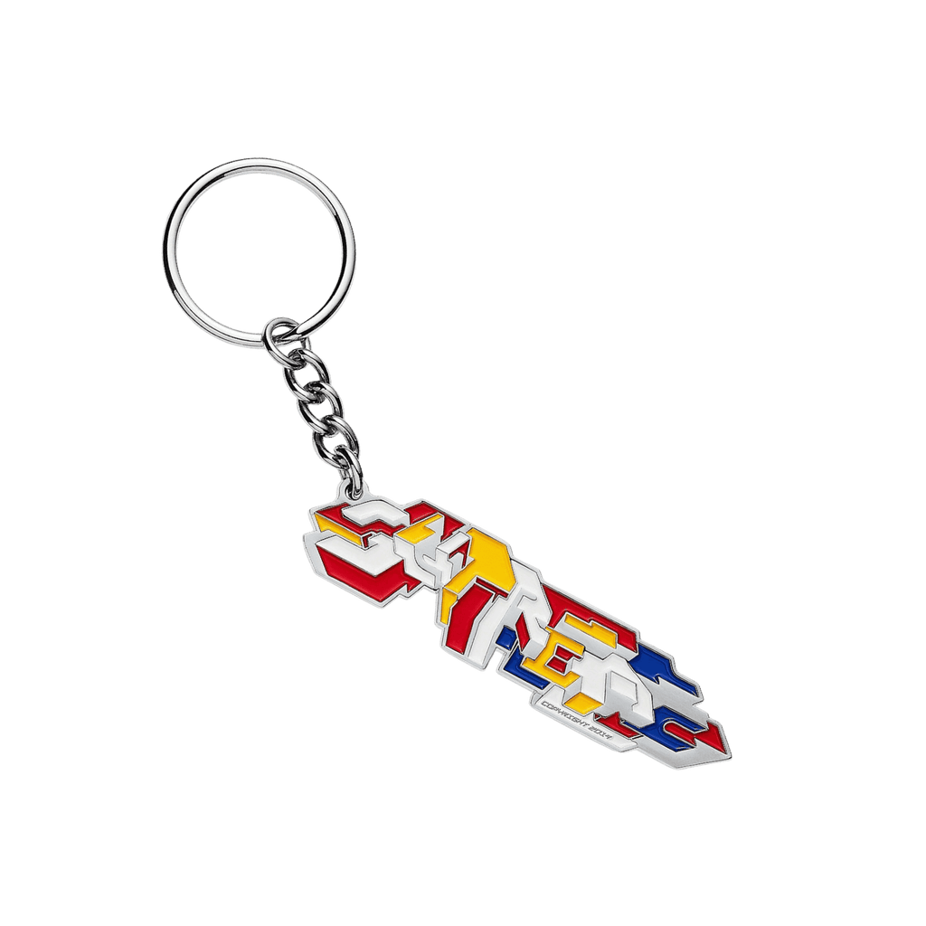 Supreme Delta Logo Keychain Multicolor