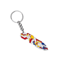 Supreme Delta Logo Keychain Multicolor