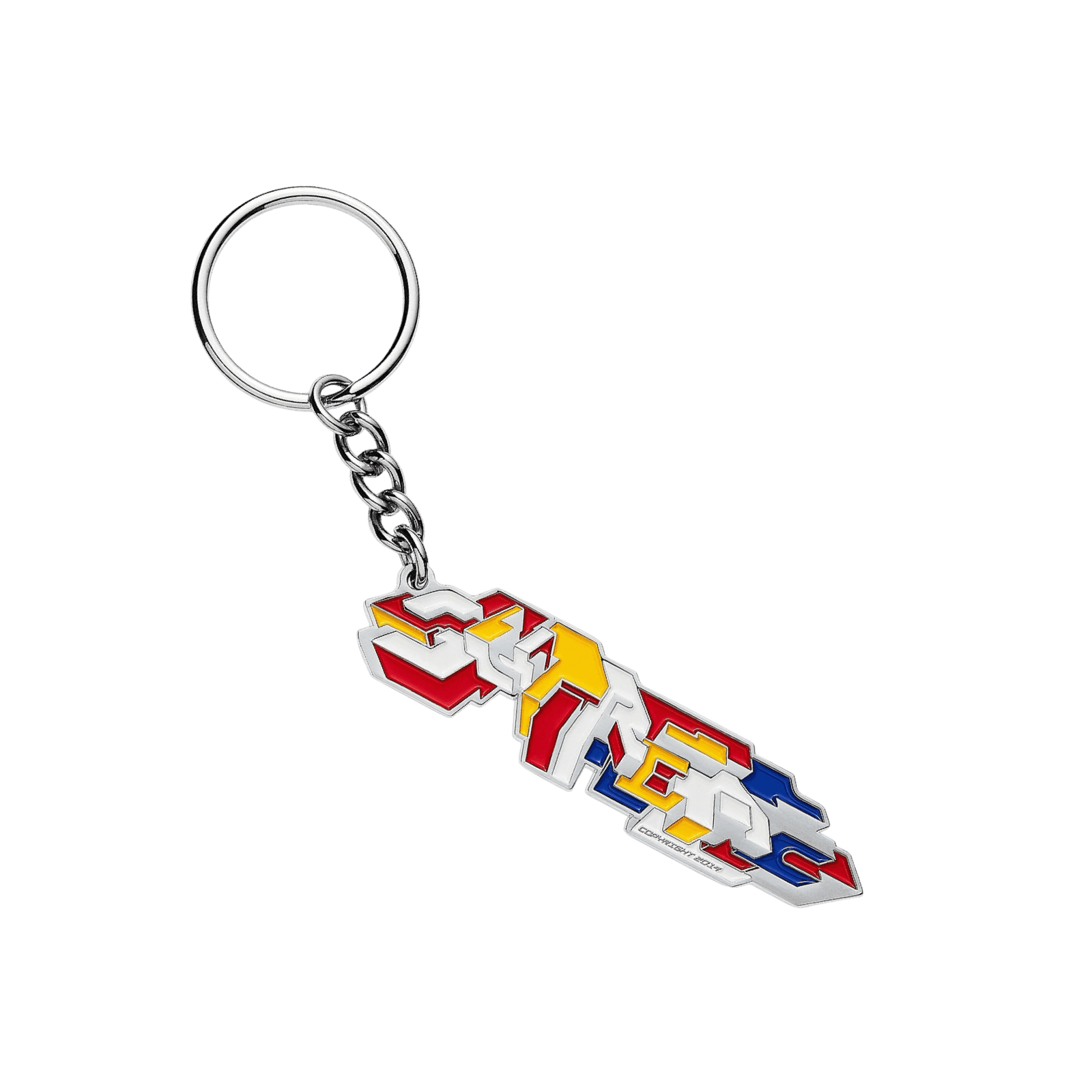Supreme Delta Logo Keychain Multicolor